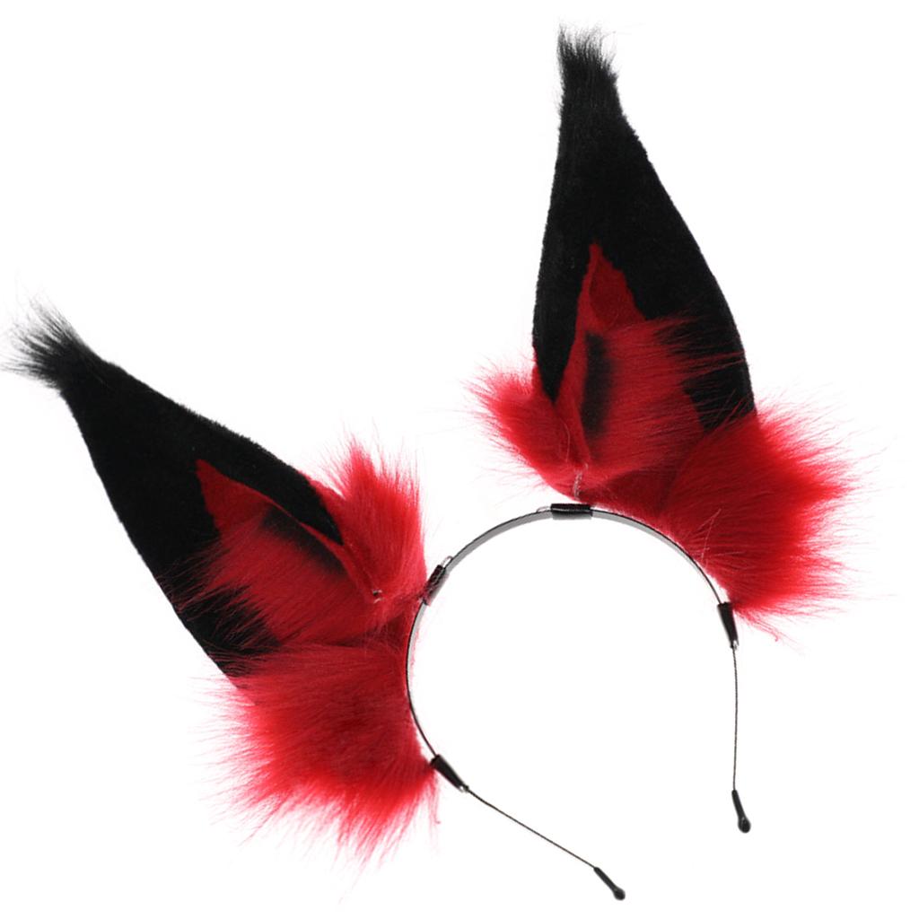 Punk Animal Ear Headband Halloween Maid Hairhoop Role Playing Props Hairdband Costume Accessories Anime Expo Headpiece
