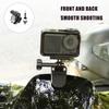Aluminum Alloy Motorcycle Camera Mount With AntiVibration Windshield Clamp Mounts Compatibility for Action 5Pro/4/3