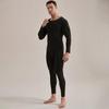 Hengyuanxiang Men's Seamless Thermal Underwear Set