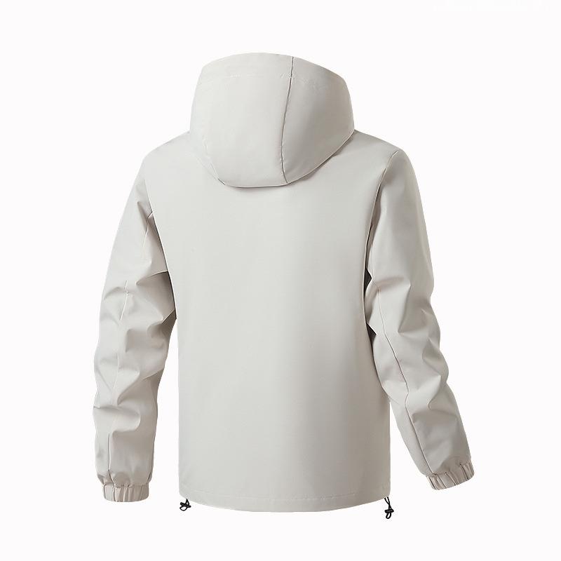 Jacket Jacket New Loose Couple Waterproof Jacket Men's Hooded Jacket