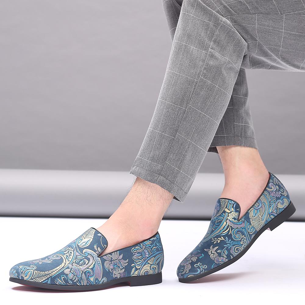 Business Casual Leather Shoes Men Fashion Wedding Loafers Fashion Wedding Men's Mens Light Comfortable Driving Shoe Outdoor Flat