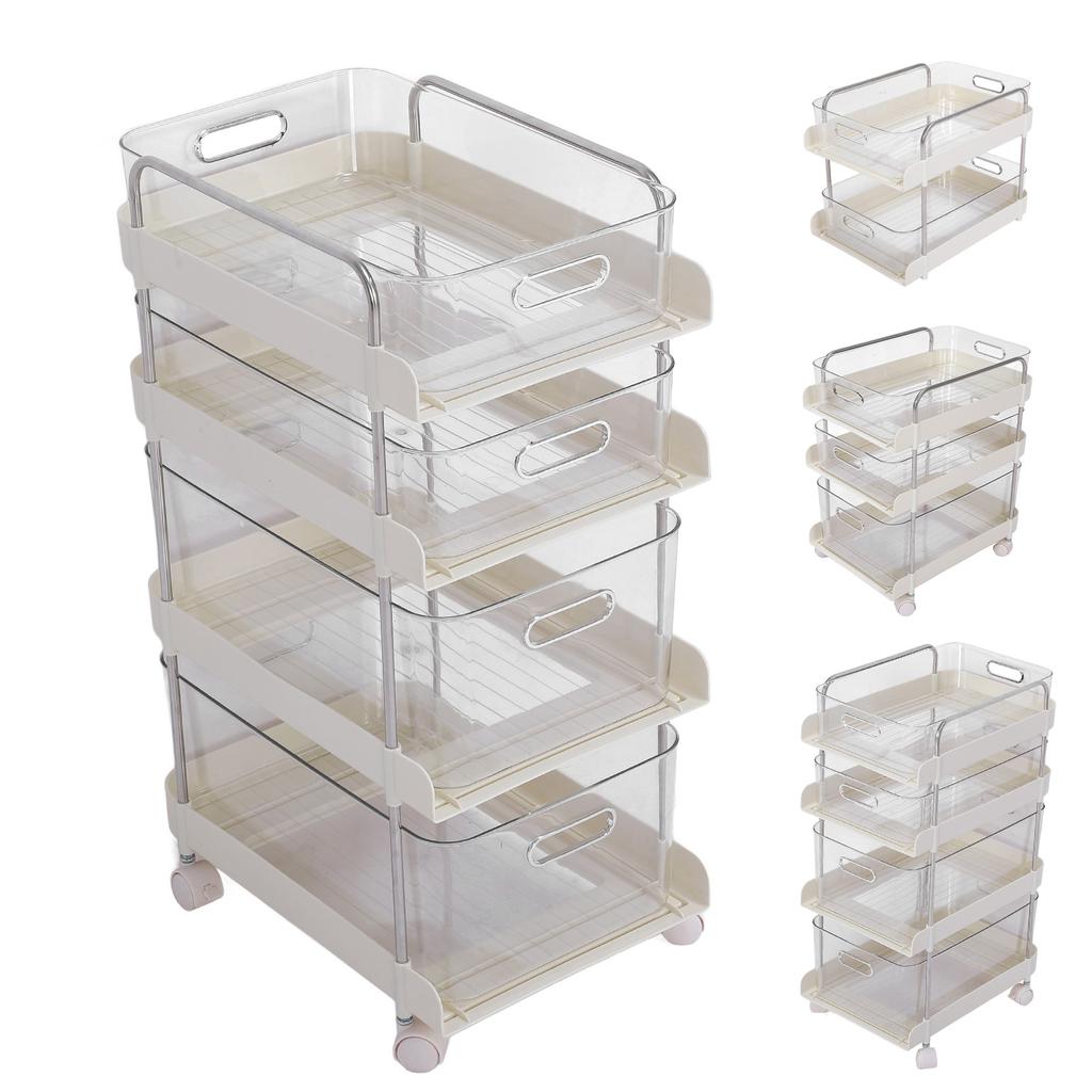 Regał magazynowy Organizer Wielofunkcyjny Stojak do ekspozycji kosmetyków przekąsek do Kuchni Be