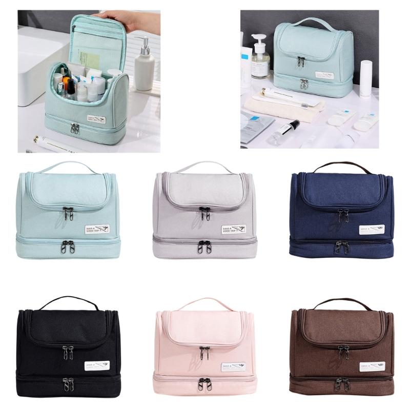 Women Men Travel Wash Necessaries Cosmetic Bag Large Capacity Professional Dry And Wet Separation Case Toiletry Handbag