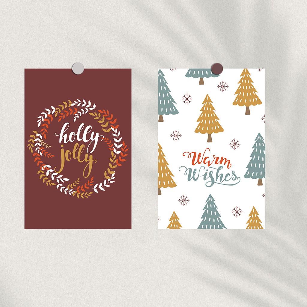 10 ST Happy Merry Christmas Klistermärke Affisch Harajuku Skateboard Tecknad Konst Bilder Kafé Vardagsrum Dekor Gemenskap Sovsal