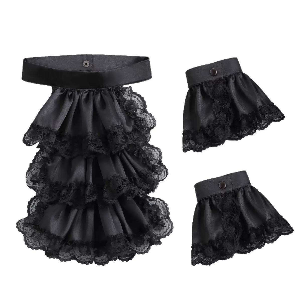 

Винтажный викторианский костюм, накладной воротник, аксессуар для косплея, съемный воротник для рубашки, ложная блузка, топ, женская одежда, аксессуары