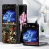 Vintage Mushroom Print Case for Samsung Galaxy Z Flip 7 6 5 4 3 Flip5 Flip3 Flip4 Flip7 FE Flip6 Back Phone Cover Funda