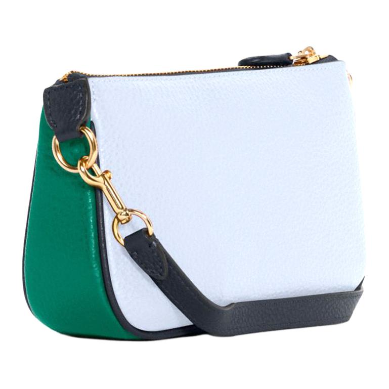 Coach Nolita 19 Fashion Handheld Shoulder Leather Small Square Bag Crossbody Bag Women Bags Light-Blue C5579-IMRGX