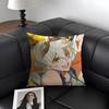Bennett Genshin Impact Cute Cushion Cover Natural Linen Organic Fabric Double-Sided Printing Sofa Home Decor Gift Pillow Case