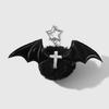 Lovely And Edgy Bat Wing Keychain With Soft Pendant Ideal For Decorating Bags Keys Or Personalize Belongings