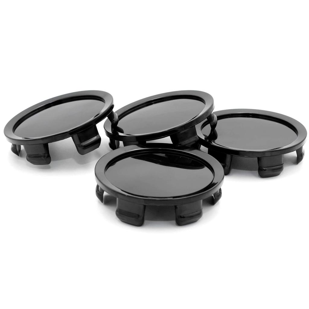 Rhinotuning Wheel Center Caps 75mm 70mm 4pcs Black Wheel Cover Center Cover