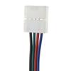 1 Adet 4 Pin 10mm RGB LED Şerit Konektörü Kaynaksız Konektör 5050 SMD RGB LED Şerit Konektörü Aksesuarları