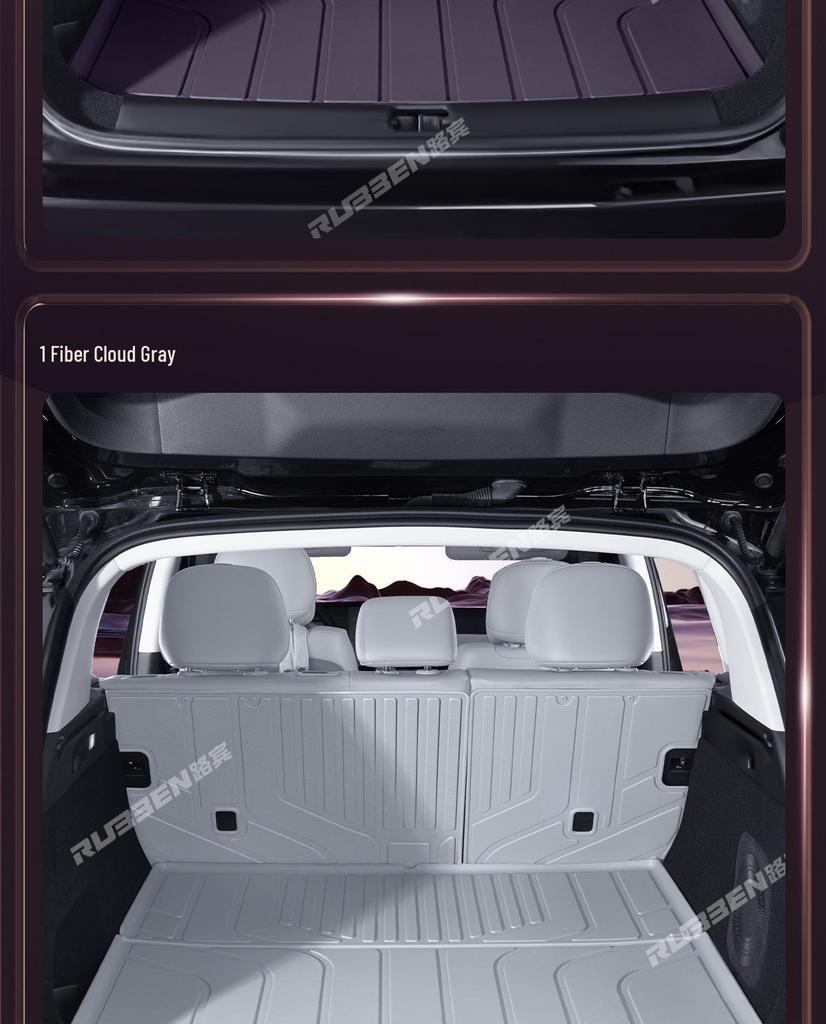 Leapmotor B01 Trunk Mat TPE: Waterproof, Semi-Enclosed Tail Box Mat for 25 Models