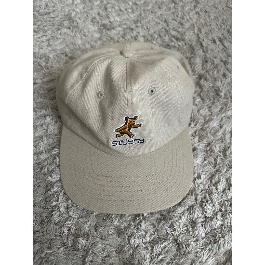Used STUSSY beige cap