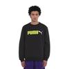Puma Sweatshirts Unisex Black Crew Neck Moderate 695942-01