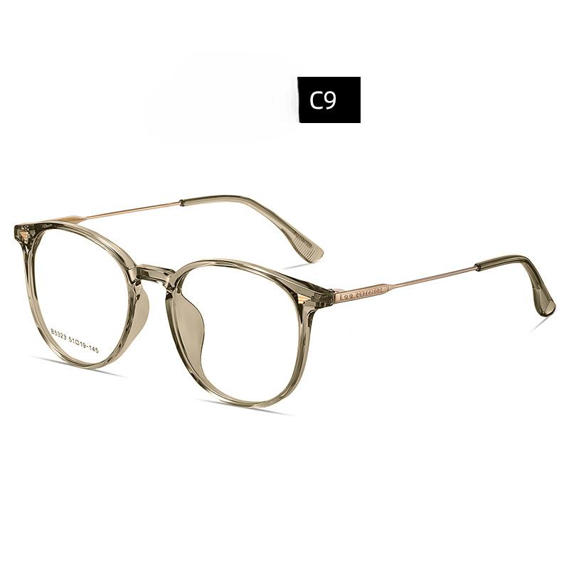 

Оптические очки в овальной оправе Очки для близорукости для мужчин и женщин. Очки из сплава TR90 Новые оптические очки в овальной оправе Очки для близорукости для мужчин и женщин.