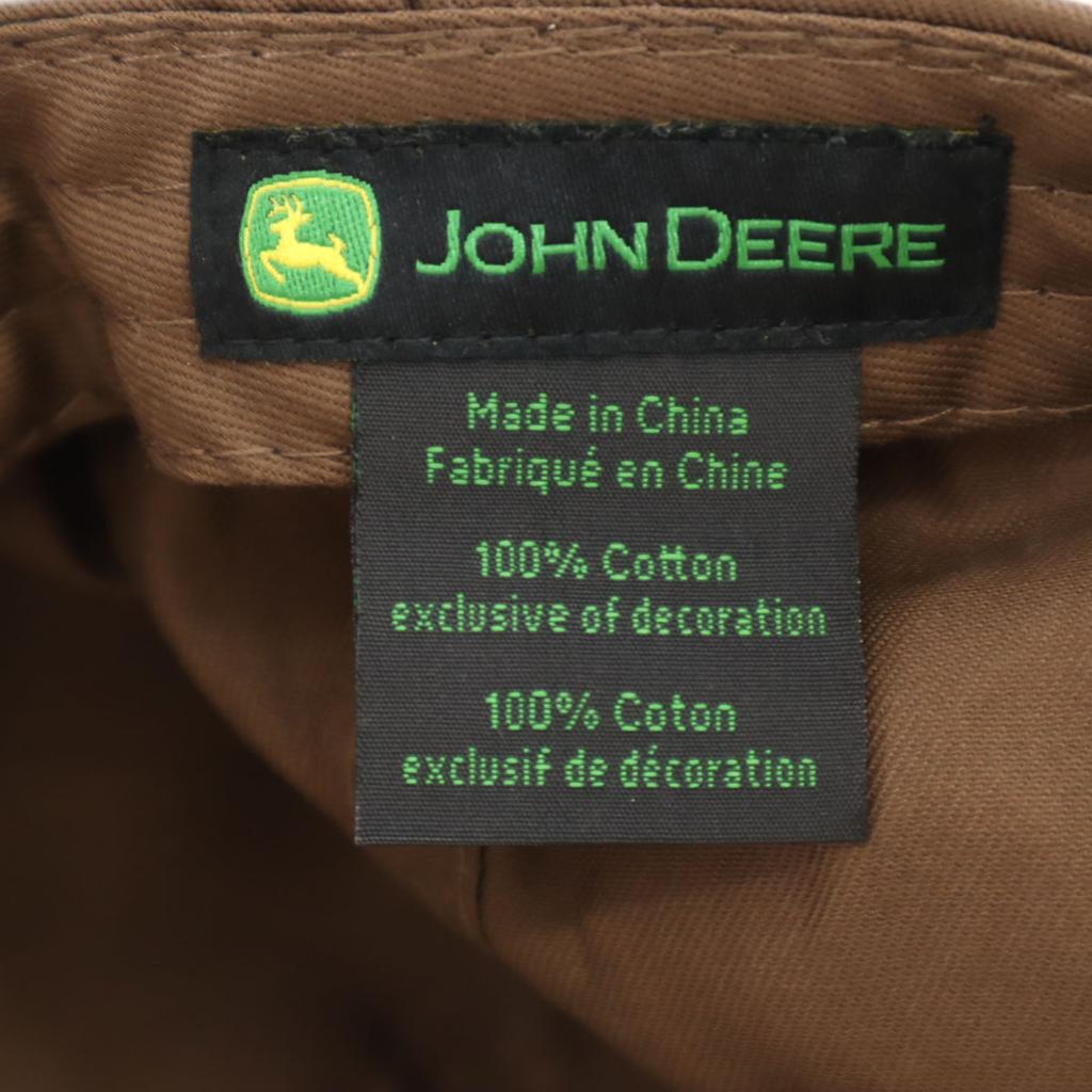 JOHN DEERE Cap Brown Men's Used