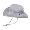 Men's Summer Spring and Autumn Sunscreen Hat Outdoor Mountaineering Fishing Hat Large Eaves Breathable Sunshade