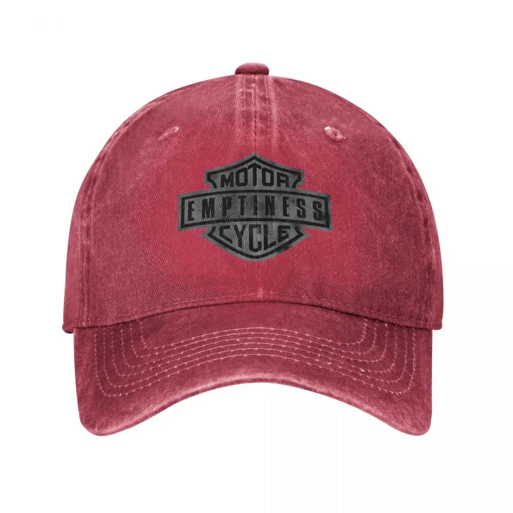 Vintage Unisexic Street Preachers Motorcycle Emptiness Baseball Caps Unisex Women Distressed Cotton Headwear Running Gollff Hats Cap