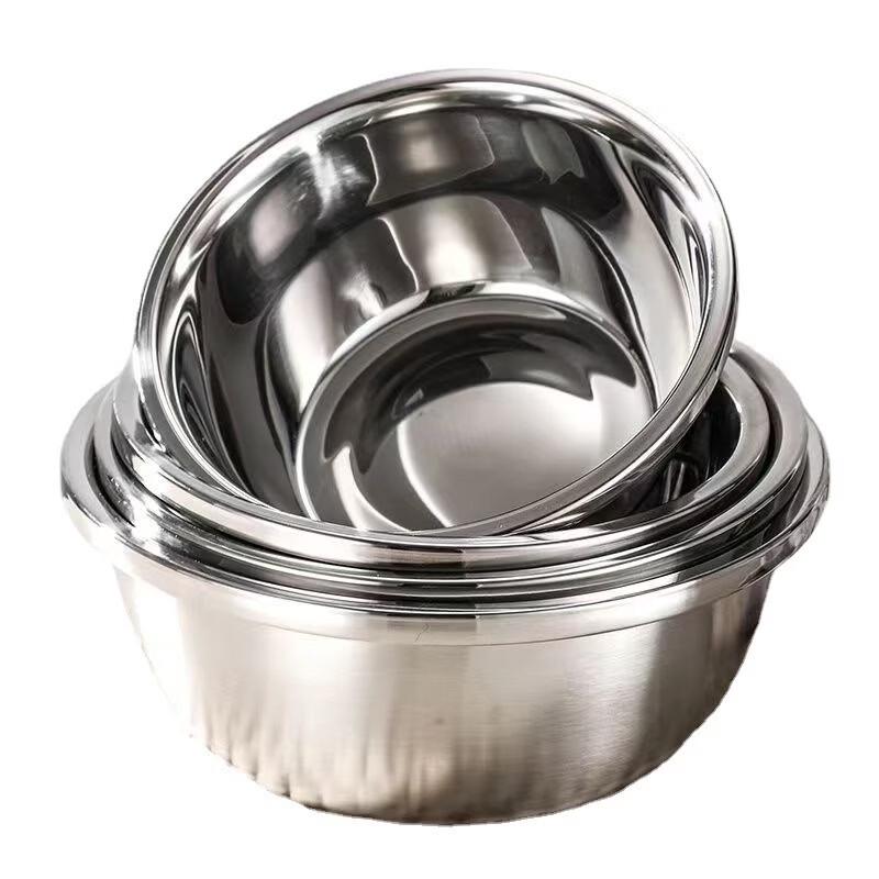 Stainless Steel Deep Mixing & Washing Bowl