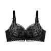 Mulberry Silk Modal Small Chest Gathered Bra Without Steel Ring, Collection of Accessory Breasts, Lace Comfortable Underwear