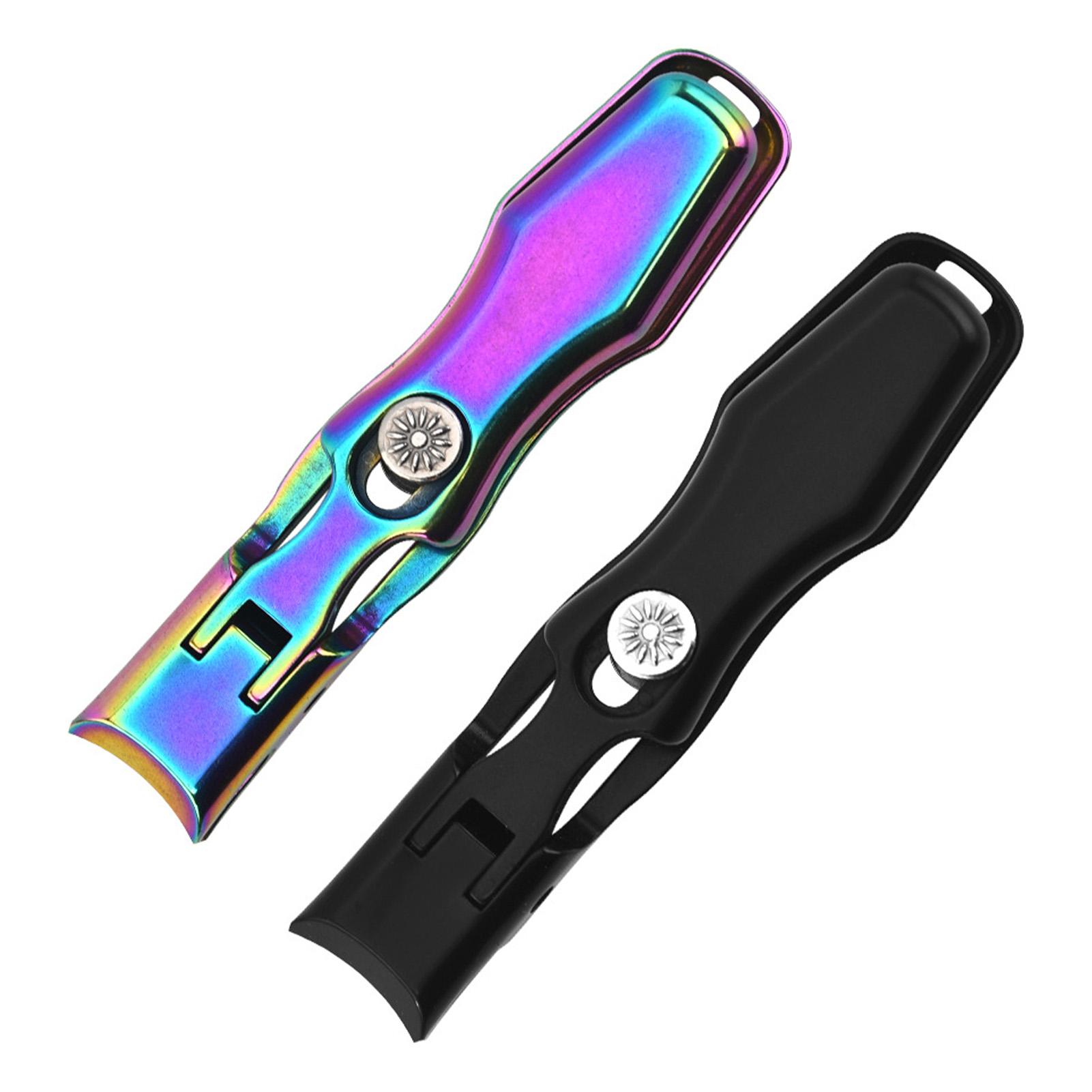 

Ножницы для ногтей из нержавеющей стали профессиональные с широким раскрытием губок, кусачки для ногтей, ножницы для ногтей чёрный