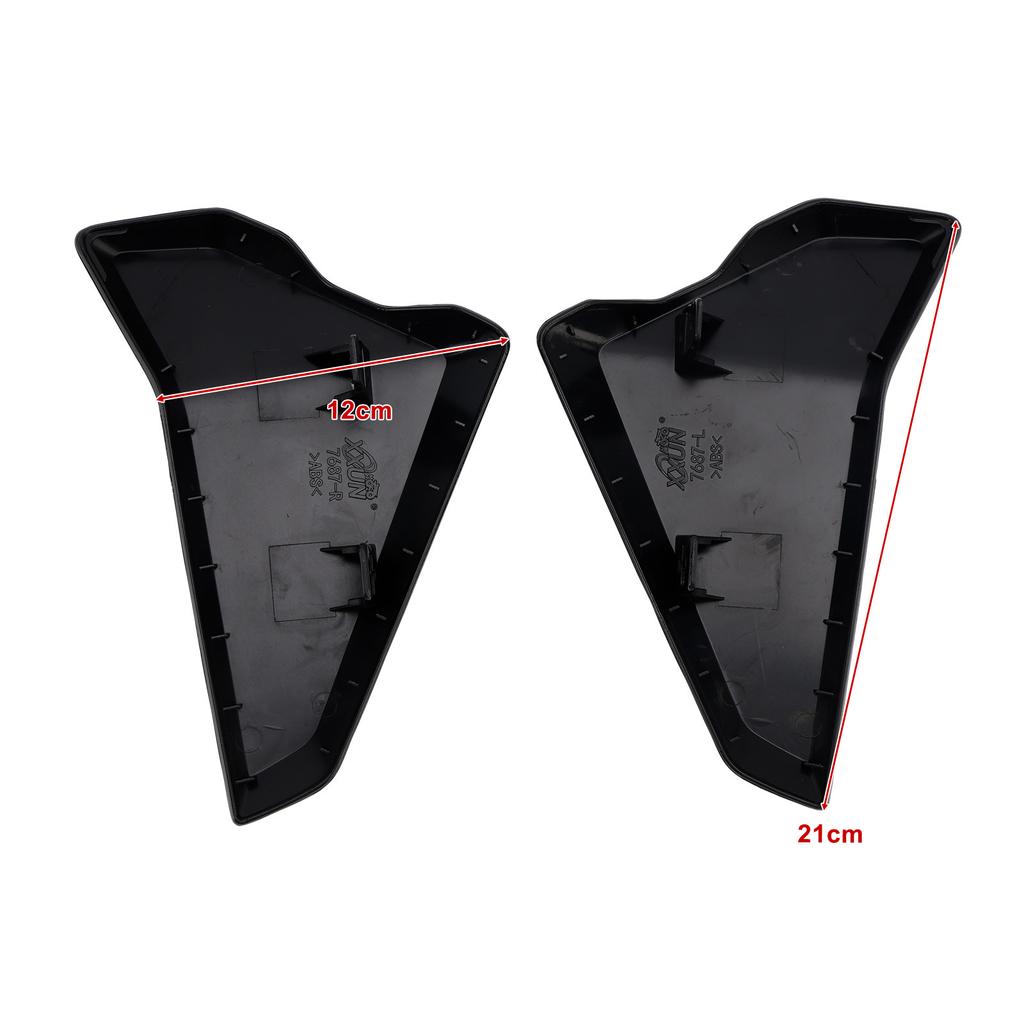 Radiator Side Cover Fairing Panels For Street Triple 765 R/RS 2023-2025 Black