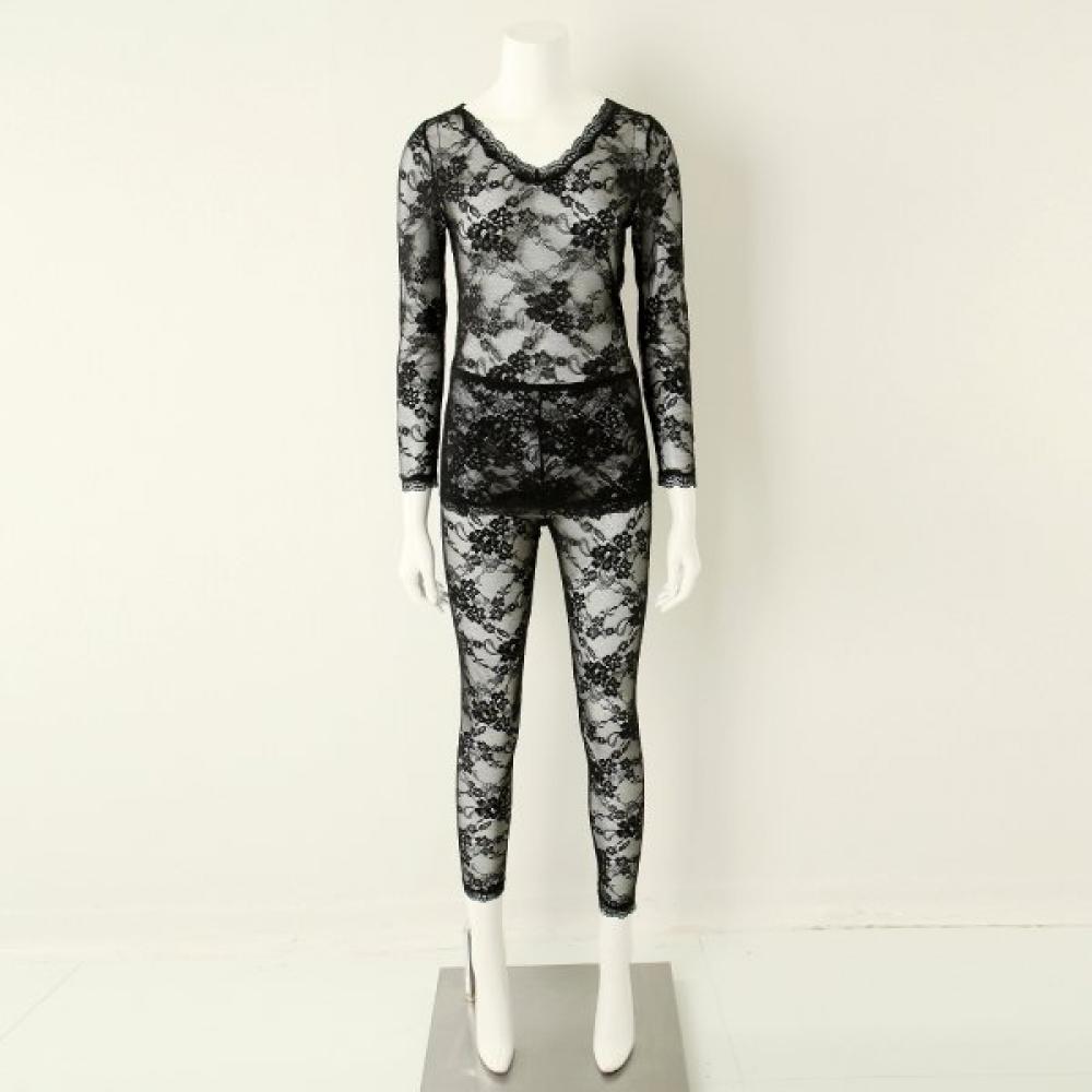 Wacoal Women S Allover Lace Innerwear Set  Wlg2459cwlg2459l 100(XL)/105(XL)