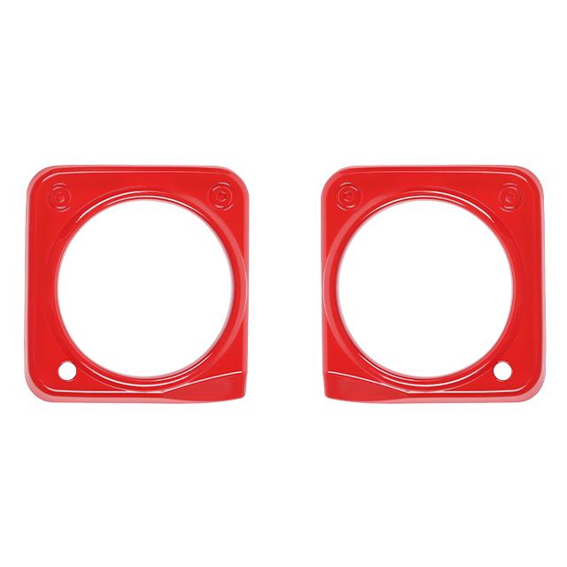 New Dashboard Screen Decoration Cover Trim with Gear Shift for Suzuki Jimny 2019 2020 + Panel Cover Trim красный