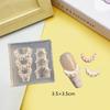 3D Stjernefisk Skal Sommerfugl Blomst Silikone Negleform Diy Neglekunst Dekoration Gennemsigtig Negleskabelon Manicure Design Værktøjer