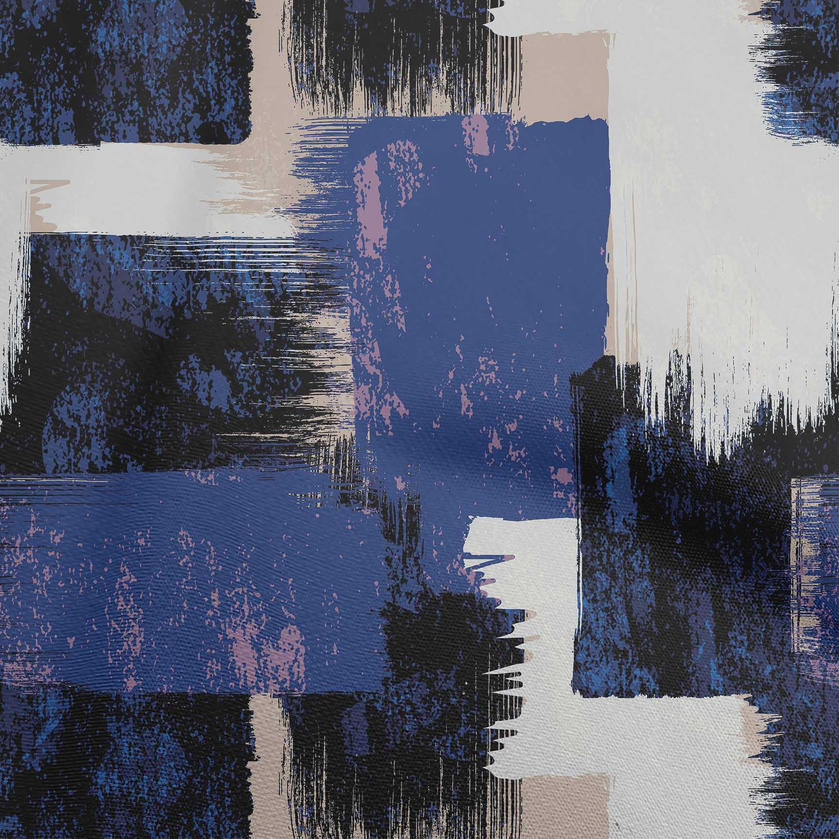 

oneOone Cotton Flex Dark Blue Fabric Brush Stroke Dress Material Fabric Print Fabric By The Yard 40 Inch 42 Inch Wide - Viscose Chiffon коричневий