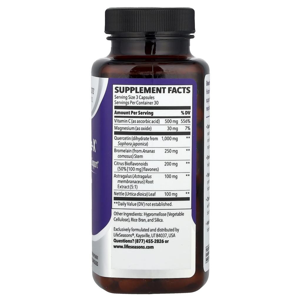 Breathe-X Allergy & Nasal Support, 90 Veggie Caps