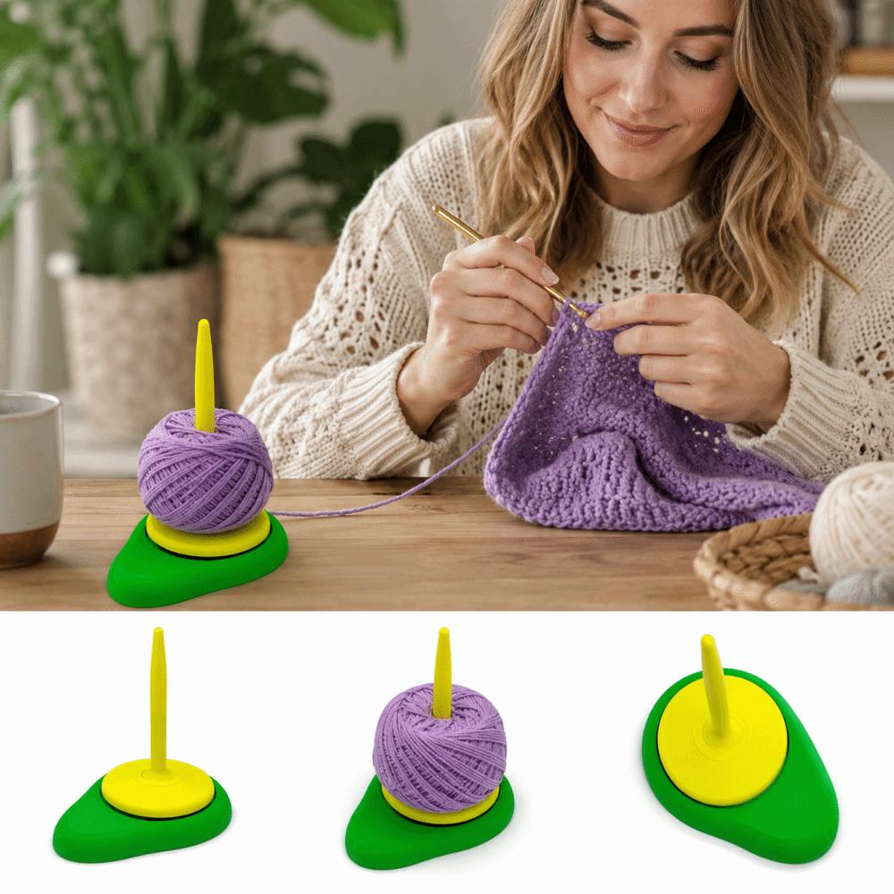 Avocado Yarn Winder Stand 3D Printing Sewing Thread Spool Dispenser Yarn Ball Rack DIY Knitting