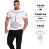 Invincible Cosplay Sun Protection Shirt, Long Sleeve MMA Printed Fitness T-shirt for Men