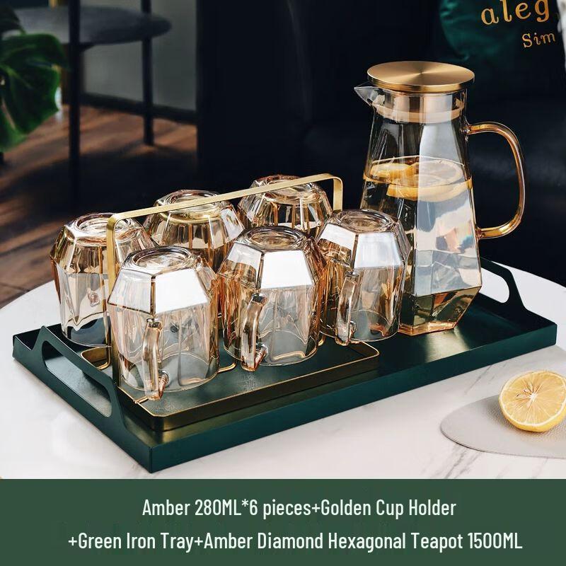 Qiuqiao Heat-Resistant Glass Cup with Handle