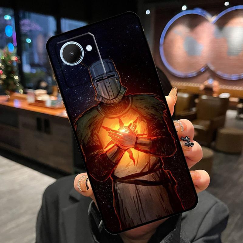 Praise the Sun Dark Souls Case For Realme 13 Pro Plus 12 11 14 15 GT6 GT7 Pro C15 C35 C53 C55 C61 C63 C65 C67 C71 C75