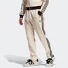 Adidas Originals Adicolor Waffle Beckenbauer Striped Print Casual Straight-Leg Pants Men Bottoms White HR3308