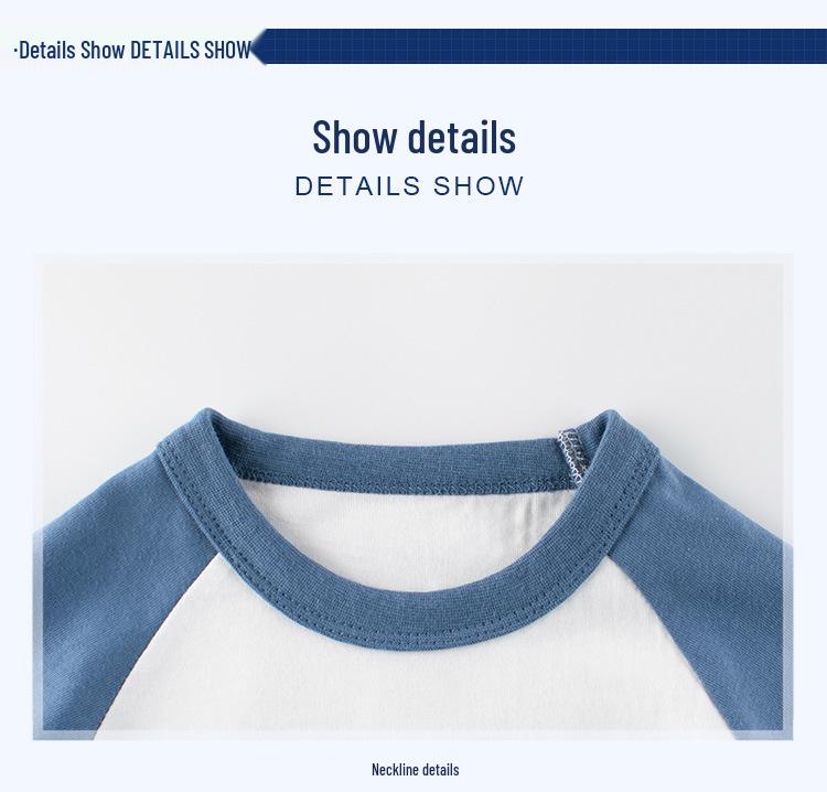 27kids New Autumn Korean-Style Long Sleeve T-Shirt for Children