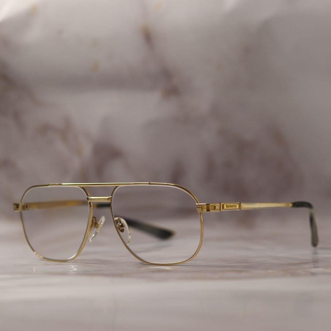 Used Burberry y2k archive aviator two point glasses