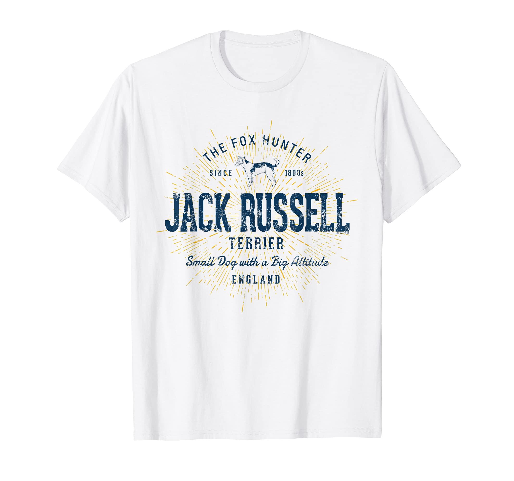 

Винтажная футболка с джек-рассел-терьером