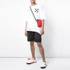 Off-White Oversized Flamed Bart T-Shirt White/Multicolor Men Streetwear OMAA066S191850350188