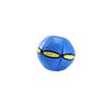 Creative Transforming Spring Flying Disc Ball Foot Kick Toy Stress Relief Ball for Kids Durable Flexible Design Interactive Play