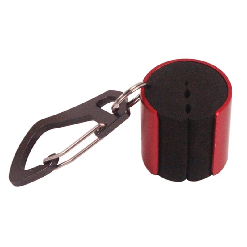 Fishing Rod Holder Portable Fishing Rod Clip with Keychain Rod Assistant Tools
