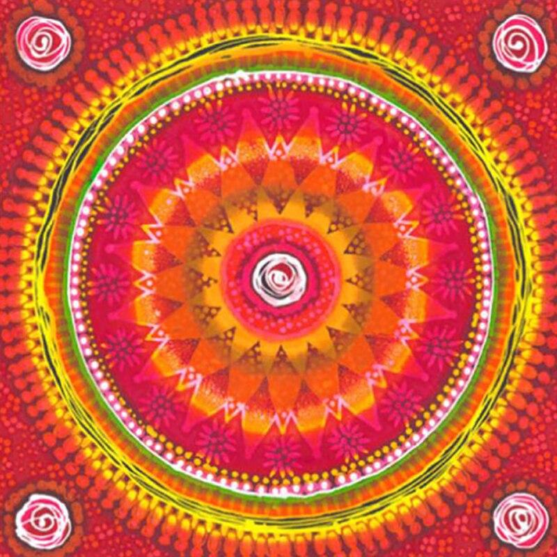 5D Diamond Painting Mandala Flowers Modern Pattern DIY Full Round Drill Cross Stitch Diamond Embroidery Home Decor Gift