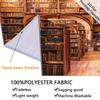 2D Antique Bookcase Corridor Backdrop for Book Lovers & Dark Aesthetic Photography