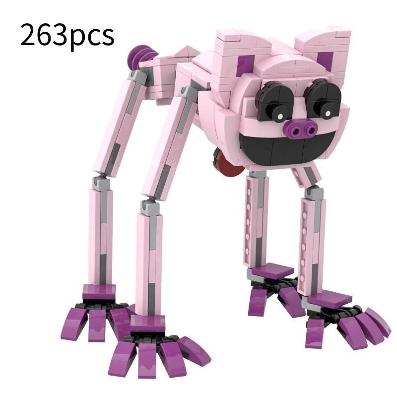 

Smiling Poppy Critters Building Blocks Childrens Toys Puzzle розовый