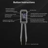 Tester Digital Tweezer Resistance Capacitance Diode Tester Professional Meter Tweezer with Clear Display