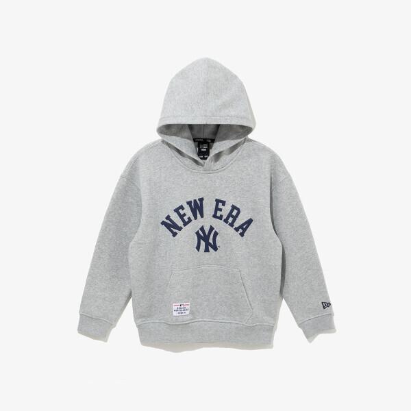 

New Era Kids Mlb New York Yankees Logo Hoodie Heather Gray Grey/120
