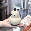 Thickened Plastic Toothpick Box Household Coffee Table Cotton Signature Box Creative and Cute Pear Shaped Toothpick Tube