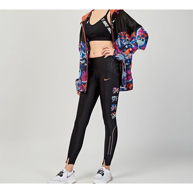 Nike Speed Tokyo Lauf-Tight Hose Damen Unterteile Schwarz CT2834-010