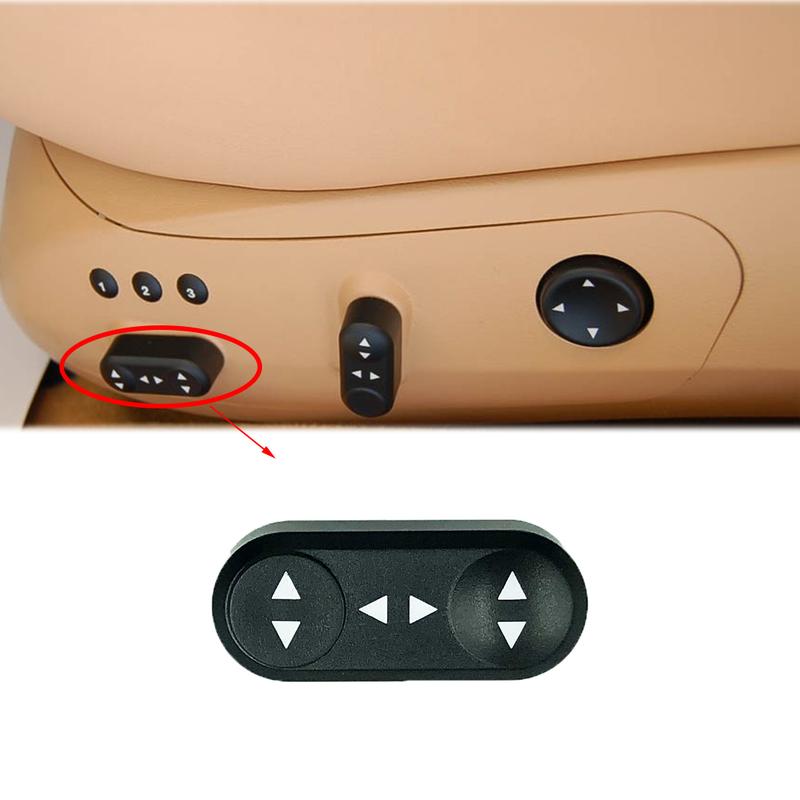 ESIRSUN Front Seat Cushion Adjust Button Fit For Maserati GranTurismo Grancabrio Quattroporte 4.2 4.7 , 980145096